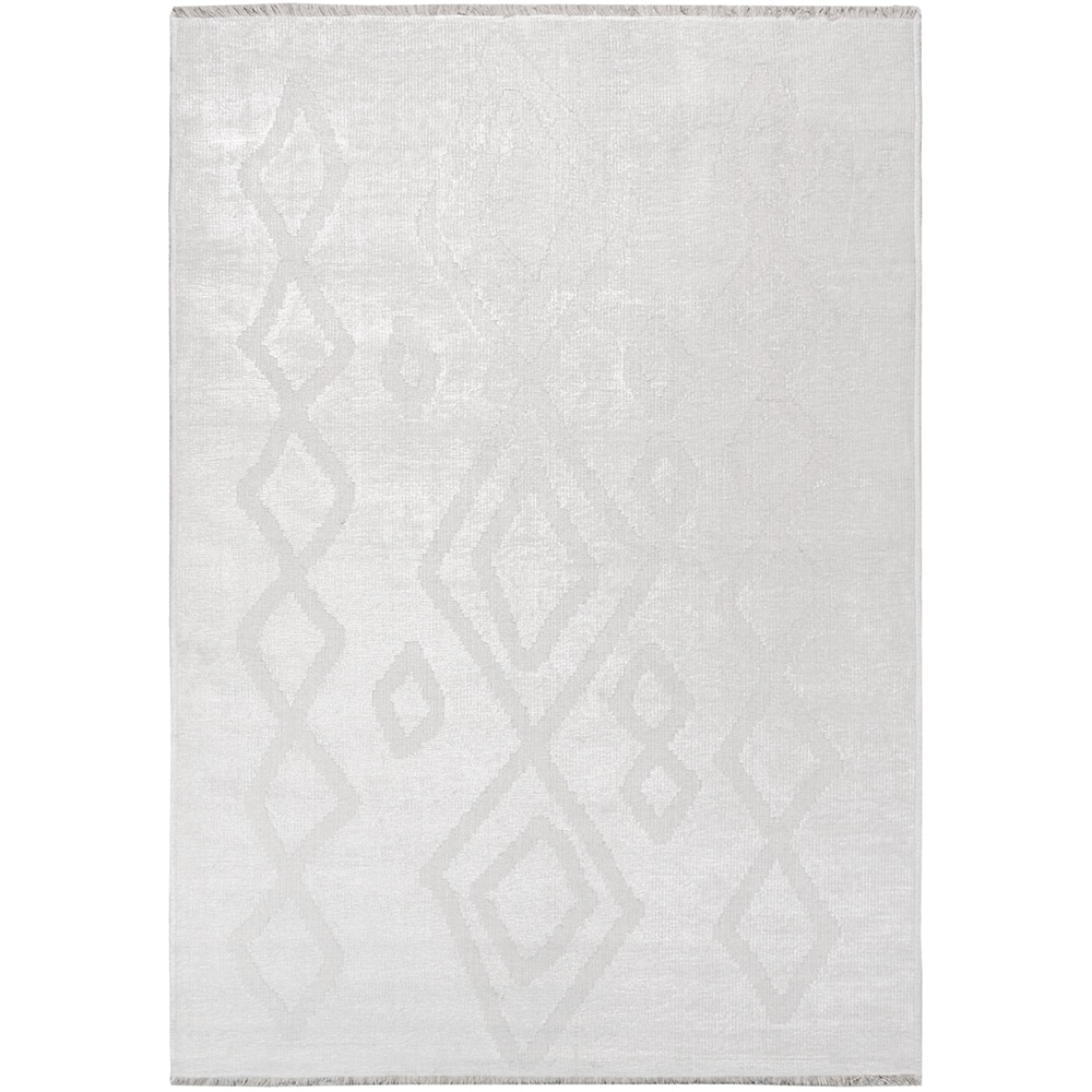 Covor living / dormitor Leo, 100 x 200 cm, bumbac, gri