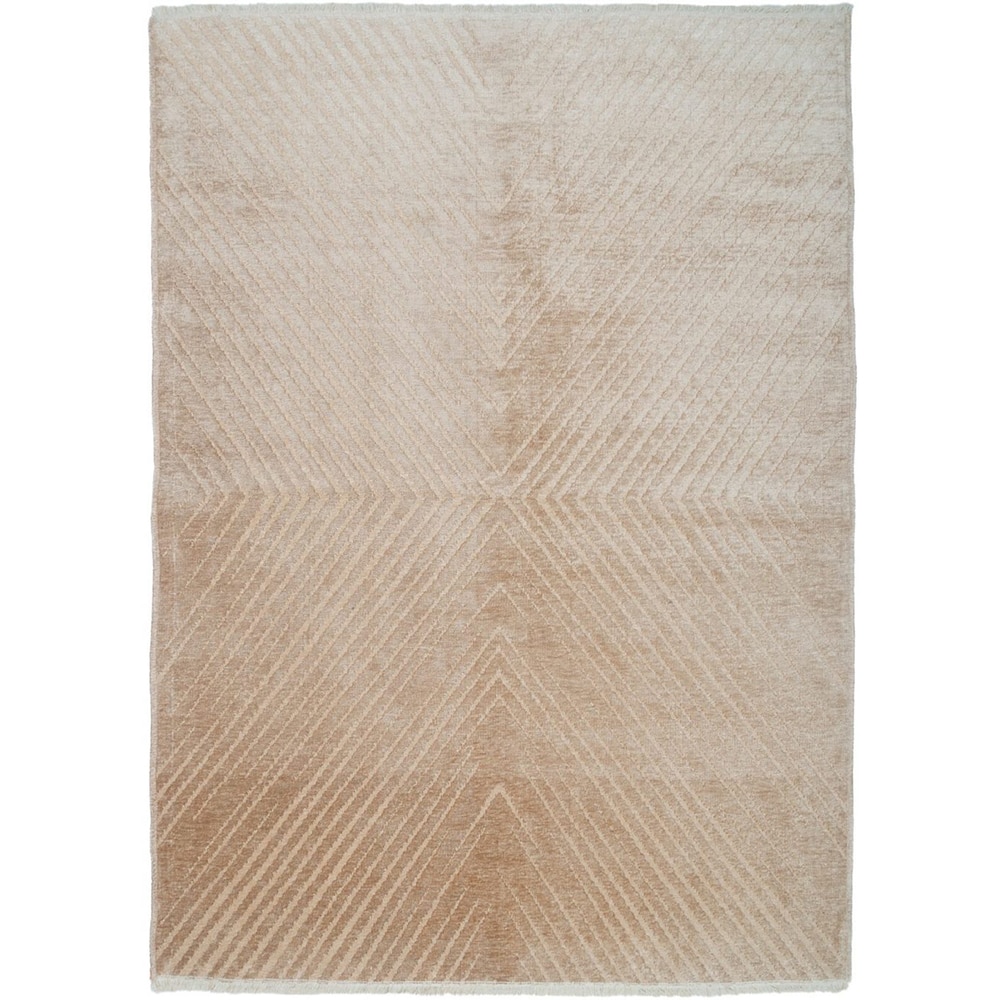 Covor living / dormitor Cosmos, 100 x 200 cm, bumbac, bej