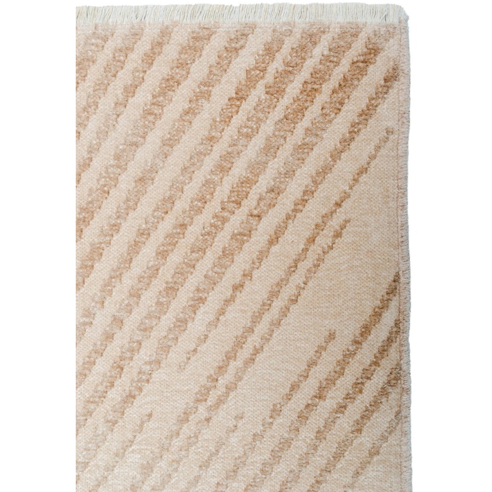 Covor living / dormitor Cosmos, 100 x 200 cm, bumbac, bej