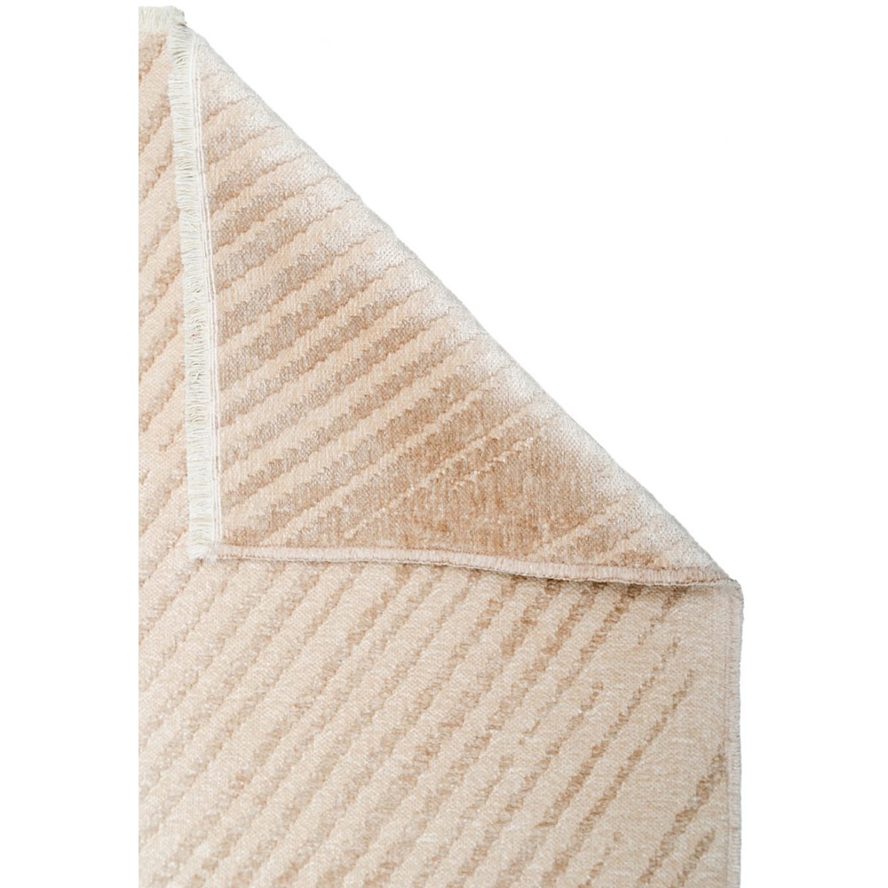 Covor living / dormitor Cosmos, 100 x 200 cm, bumbac, bej