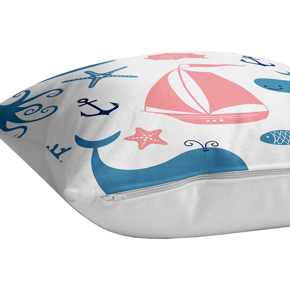 Fata perna decorativa Kids Collection YMK2, 30% bumbac + 70% poliester, 70 x 70 cm, multicolor