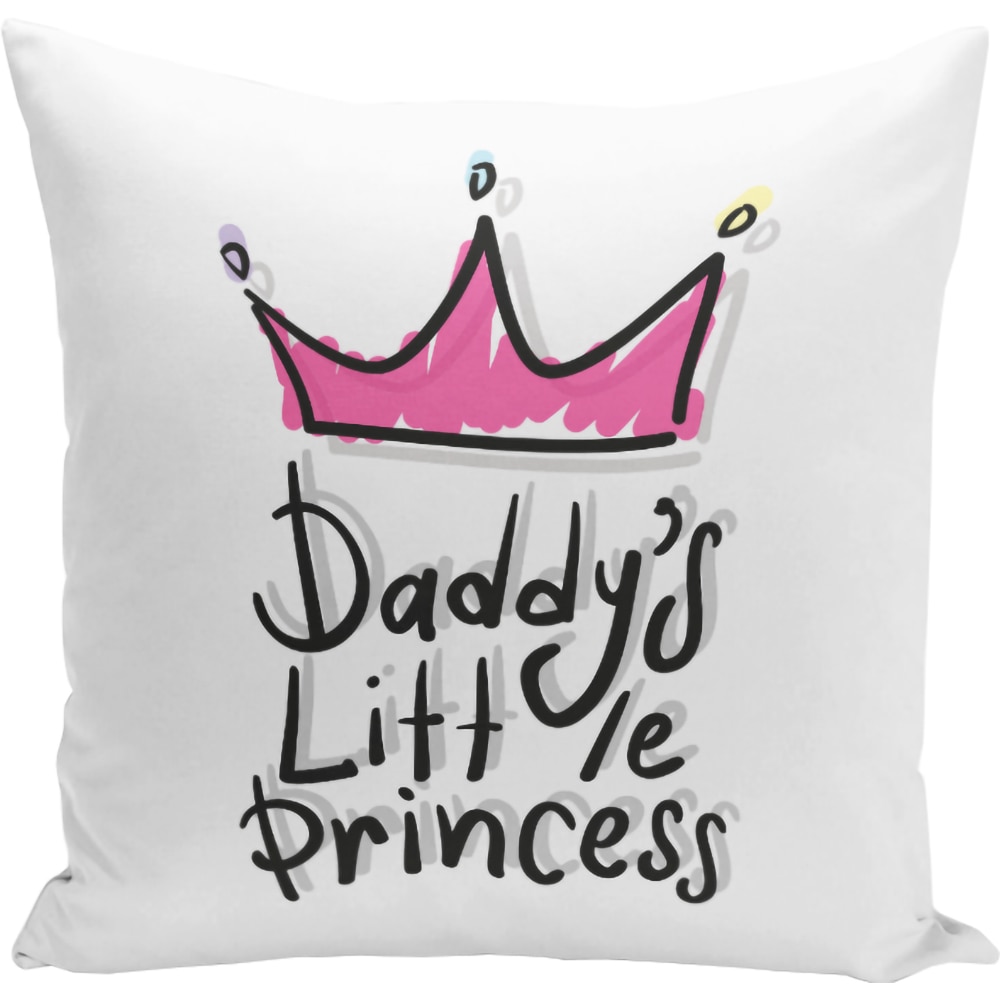 Fata perna decorativa Crown, 30% bumbac + 70% poliester, 43 x 43 cm, multicolor