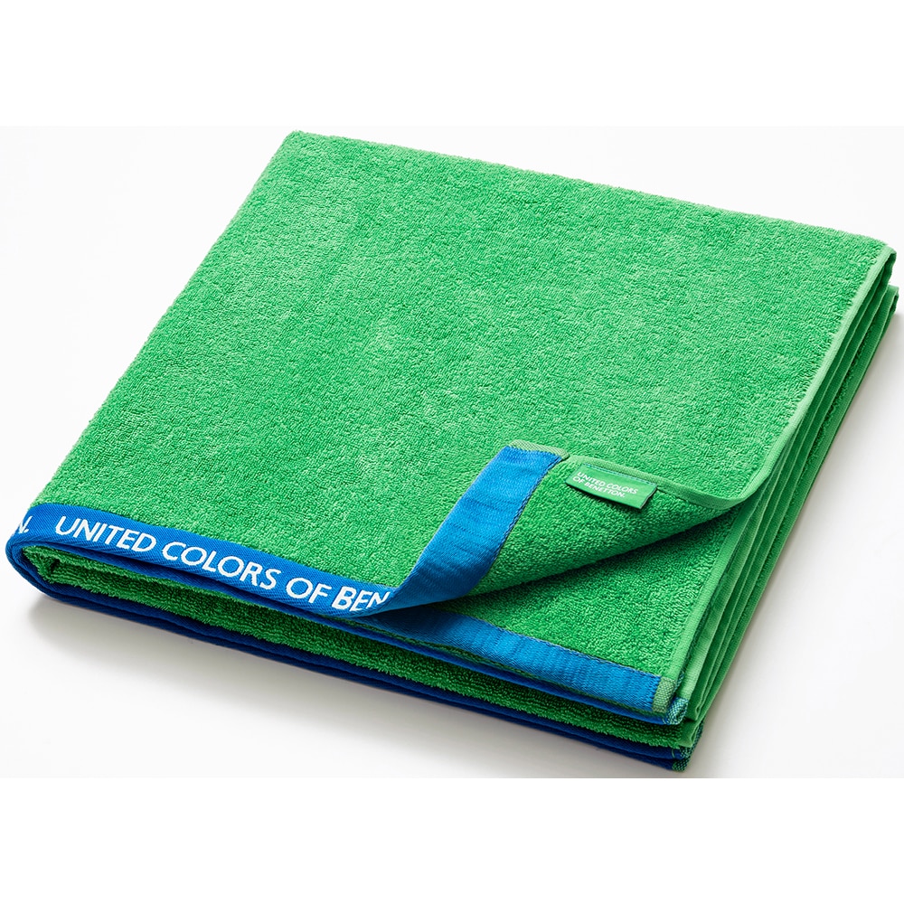 Prosop BENETTON Terry, 90 x 160 cm, bumbac, verde