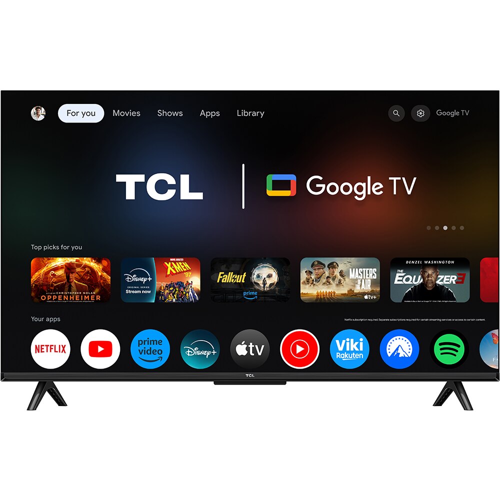 Televizor LED Smart TCL 43P69K, Ultra HD 4K, HDR, 108cm