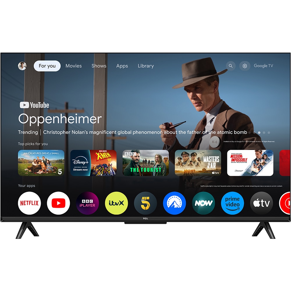 Televizor LED Smart TCL 43P69K, Ultra HD 4K, HDR, 108cm