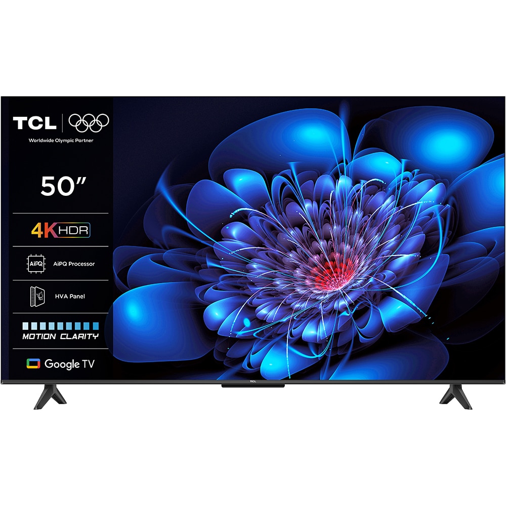 Televizor LED Smart TCL 50P69K, Ultra HD 4K, HDR, 126cm