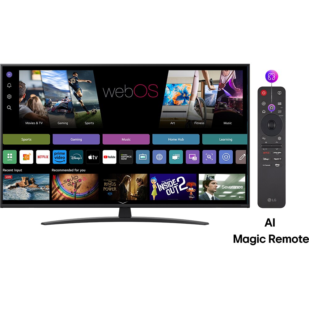 Televizor NanoCell Smart LG 55NANO81A3A, Ultra HD 4K, HDR, 139cm