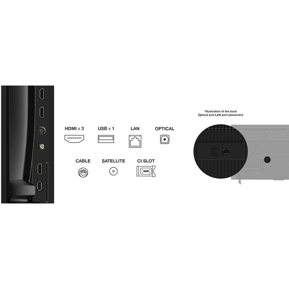 Televizor LED Smart TCL 55P69K, Ultra HD 4K, HDR, 139cm