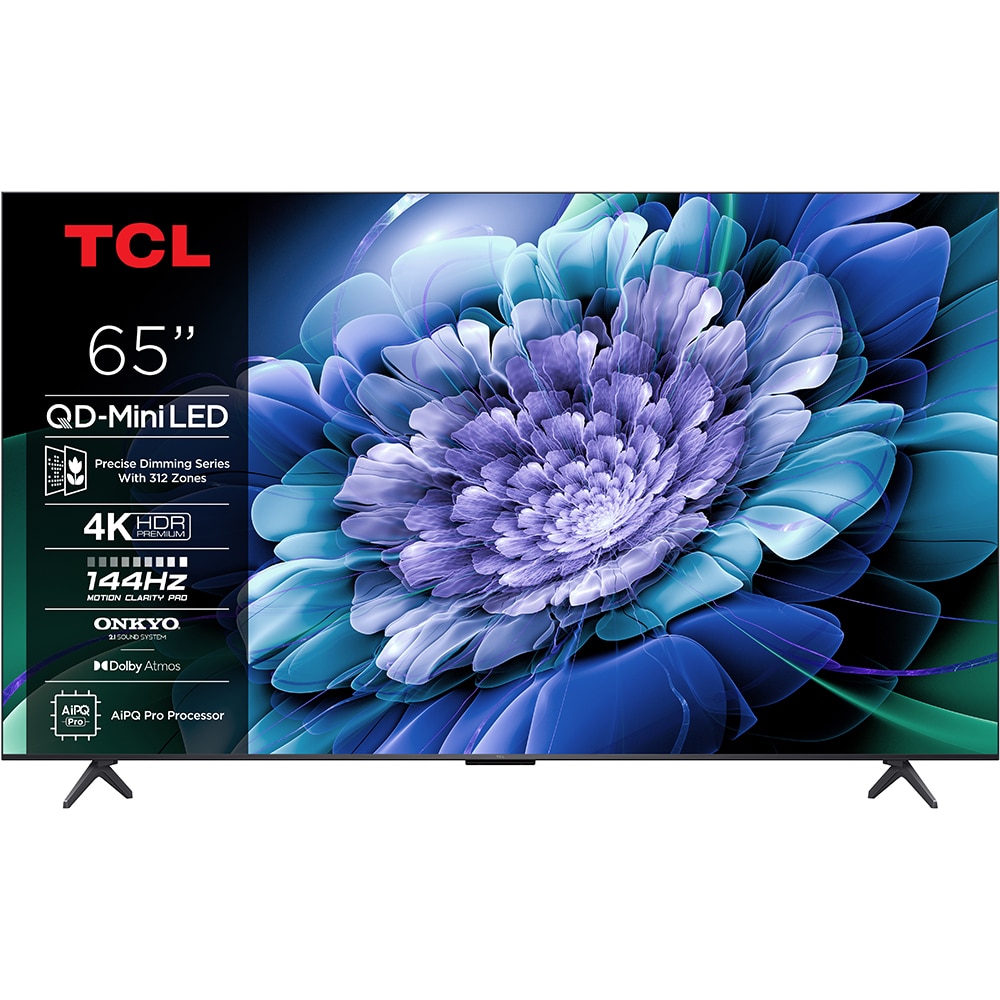 Televizor MiniLed Smart TCL 65C69K, Ultra HD 4K, HDR, 164cm