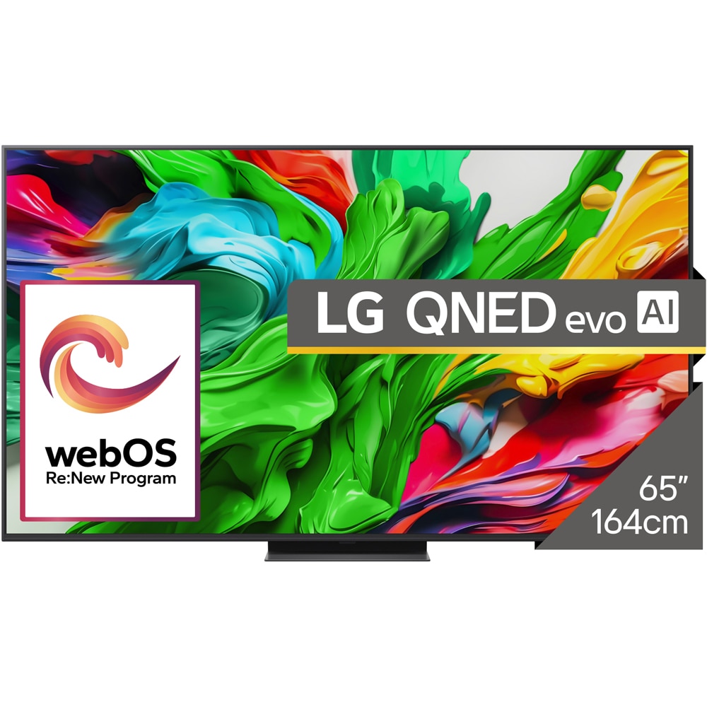 Televizor QNED Evo MiniLED Smart LG 65QNED86A3A, Ultra HD 4K, HDR, 164cm