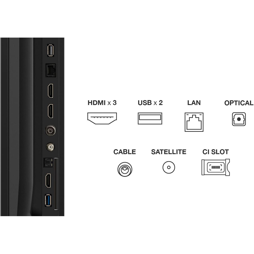 Televizor LED Smart TCL 75P69K, Ultra HD 4K, HDR, 189cm