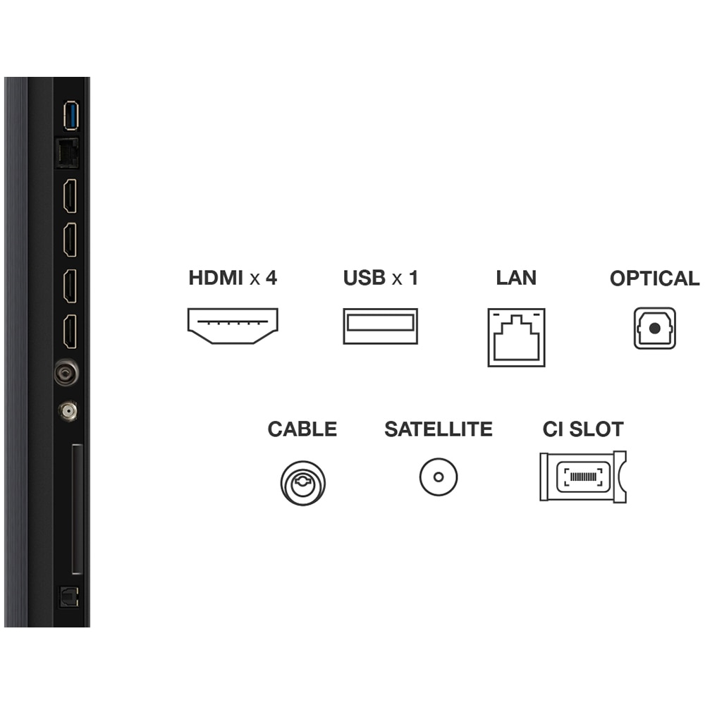 Televizor MiniLed Smart TCL 98C69K, Ultra HD 4K, HDR, 248cm