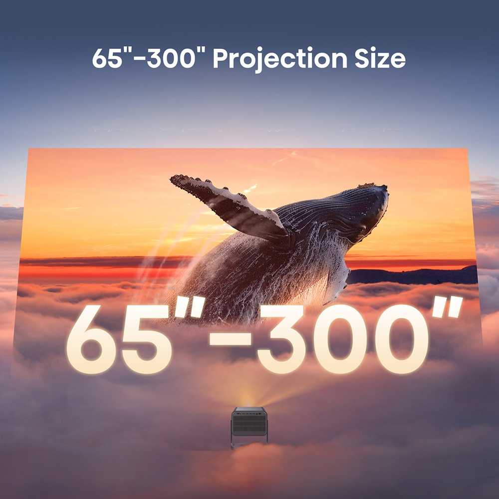 Mini Proiector Smart HISENSE C2, Ultra HD 4K, HDR10+, 165-762cm