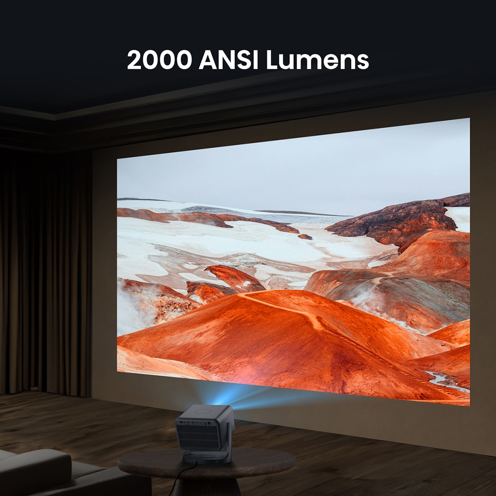 Mini Proiector Smart HISENSE C2, Ultra HD 4K, HDR10+, 165-762cm