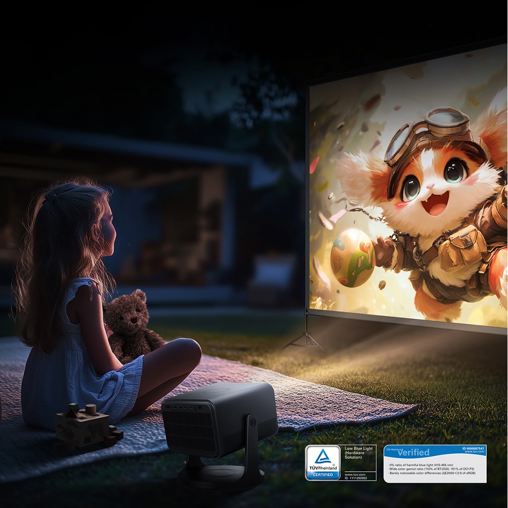 Mini Proiector Smart HISENSE C2, Ultra HD 4K, HDR10+, 165-762cm