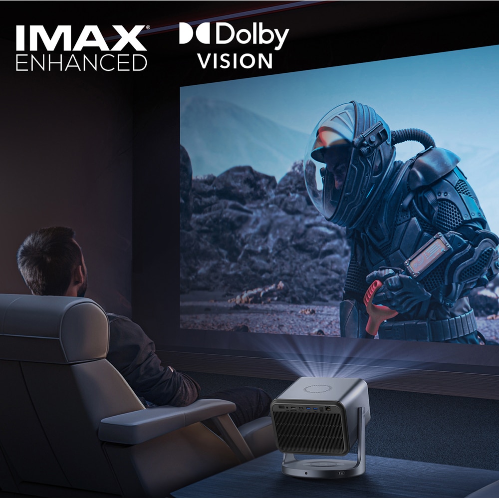 Mini Proiector Smart HISENSE C2 Pro, Ultra HD 4K, HDR10+, 165-762cm