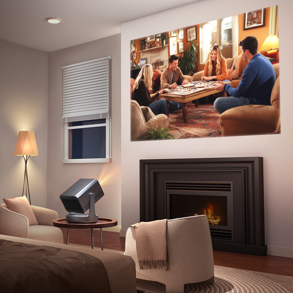 Mini Proiector Smart HISENSE C2 Ultra, Ultra HD 4K, HDR10+, 165-762cm