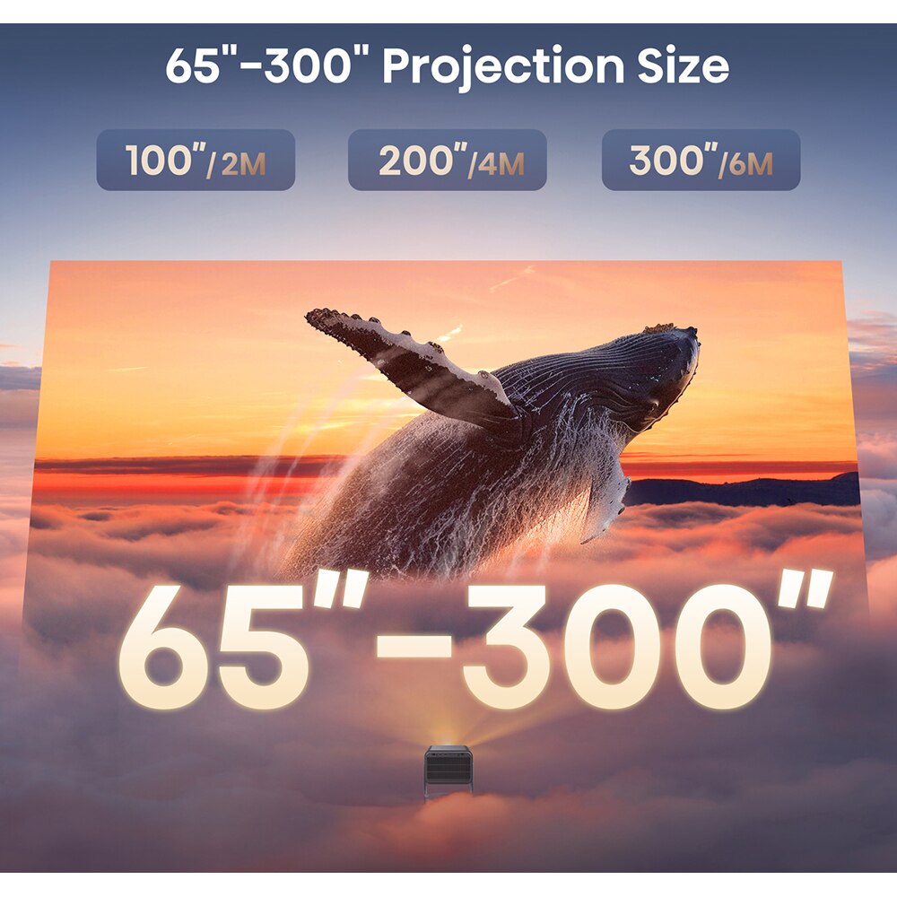 Mini Proiector Smart HISENSE C2 Ultra, Ultra HD 4K, HDR10+, 165-762cm