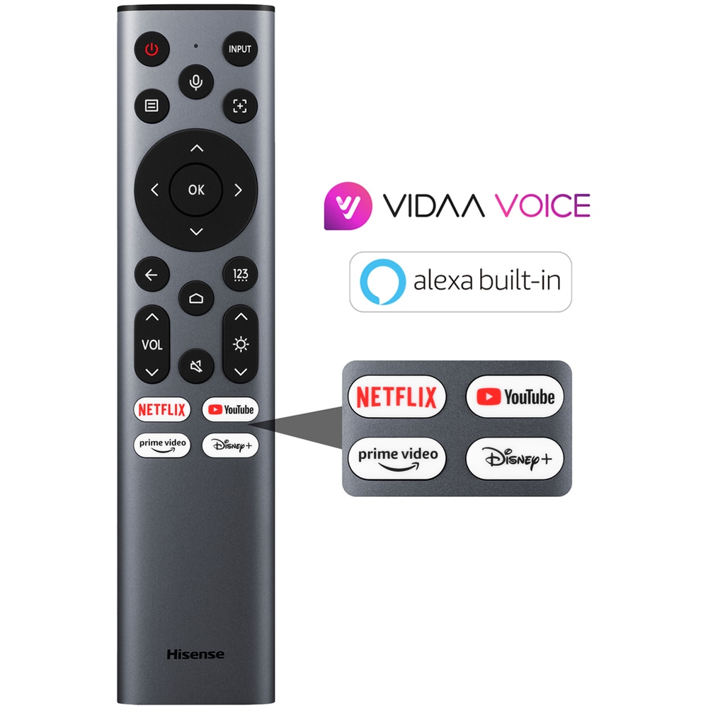 Mini Proiector Smart HISENSE C2 Ultra, Ultra HD 4K, HDR10+, 165-762cm