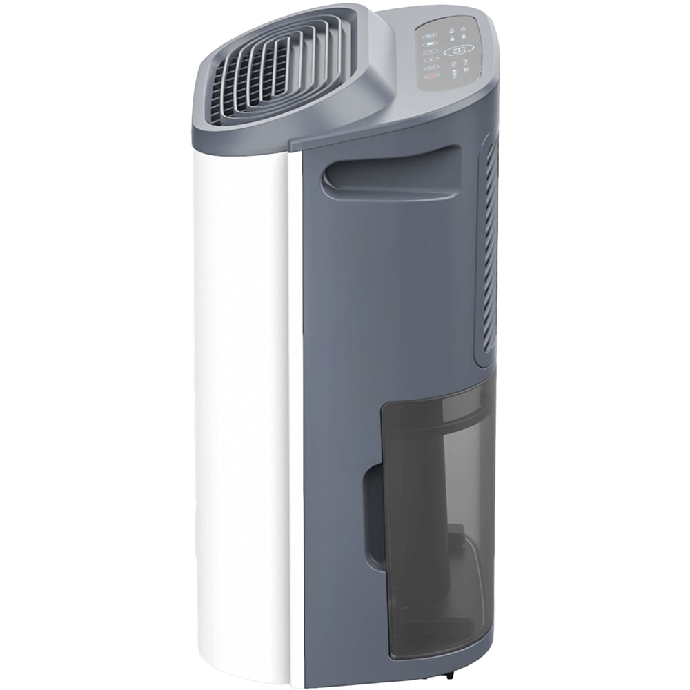 Dezumidificator si purificator de aer ALECOAIR D14 Purify, 12l/zi, 155W, WiFi, HEPA, Ionizare, Uscare Rufe, alb