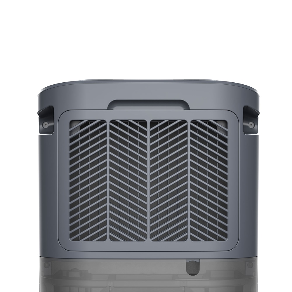 Dezumidificator si purificator de aer ALECOAIR D14 Purify, 12l/zi, 155W, WiFi, HEPA, Ionizare, Uscare Rufe, alb