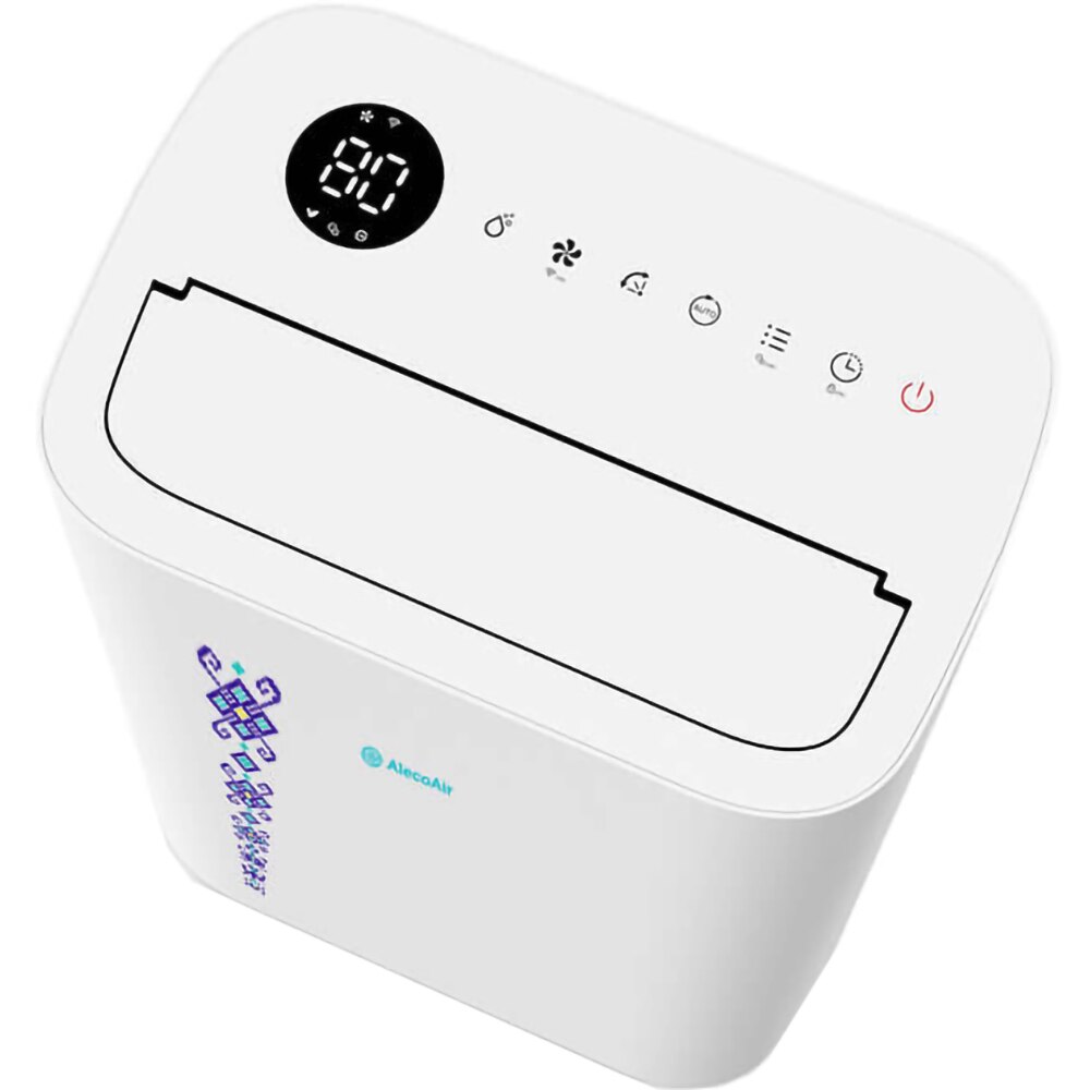 Dezumidificator si purificator aer ALECOAIR D25 Traditio, 25l/zi, 290W, Wifi, HEPA, Uscare rufe, Ionizare, alb