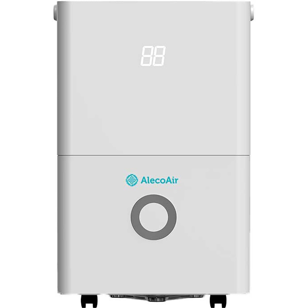 Dezumidificator si purificator aer ALECOAIR D30 Grande, 30l/zi, 600W, Wifi, Uscare rufe, alb