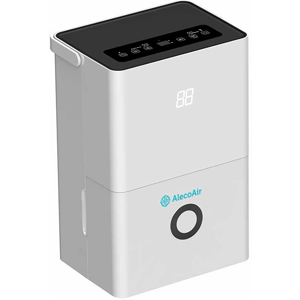 Dezumidificator si purificator aer ALECOAIR D30 Grande, 30l/zi, 600W, Wifi, Uscare rufe, alb