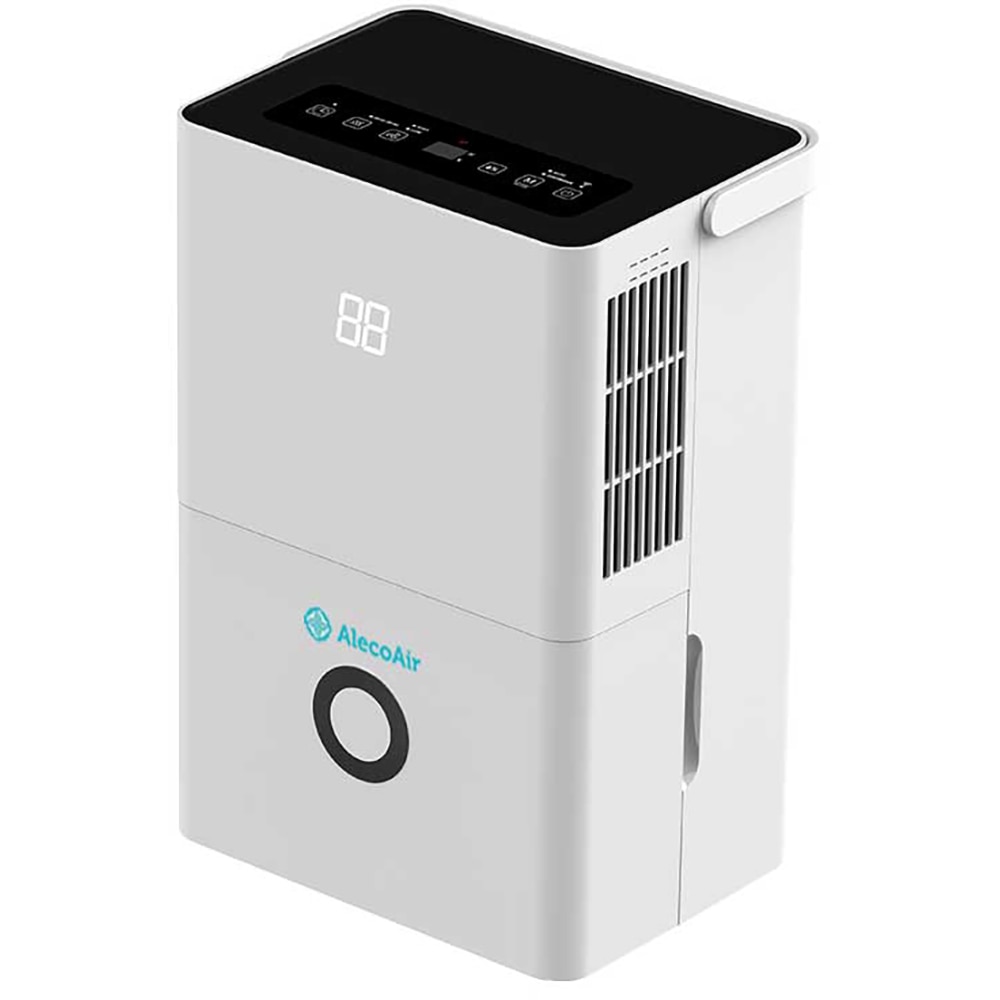 Dezumidificator si purificator aer ALECOAIR D30 Grande, 30l/zi, 600W, Wifi, Uscare rufe, alb