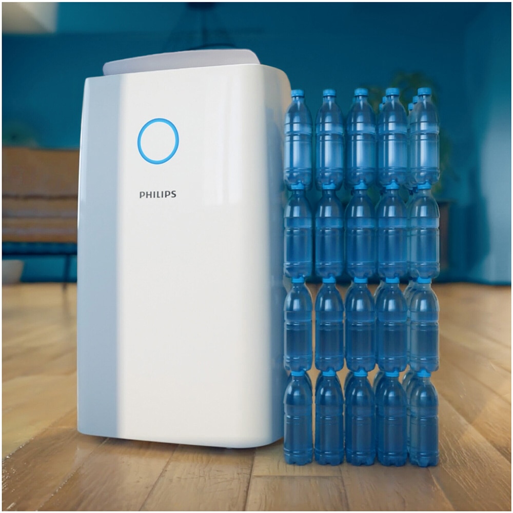 Dezumidificator aer PHILIPS DE3306/11, 34.3l/zi, 258W, 45dB, alb