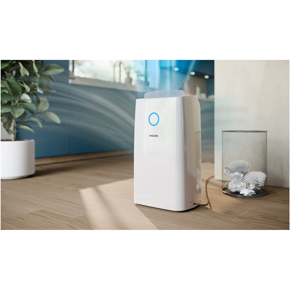 Dezumidificator aer PHILIPS DE3306/11, 34.3l/zi, 258W, 45dB, alb