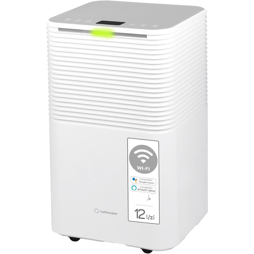 Dezumidificator aer Turbionaire EPI 12 WIFI, 12 l/zi, 200W, 120 m/h, timer, alb