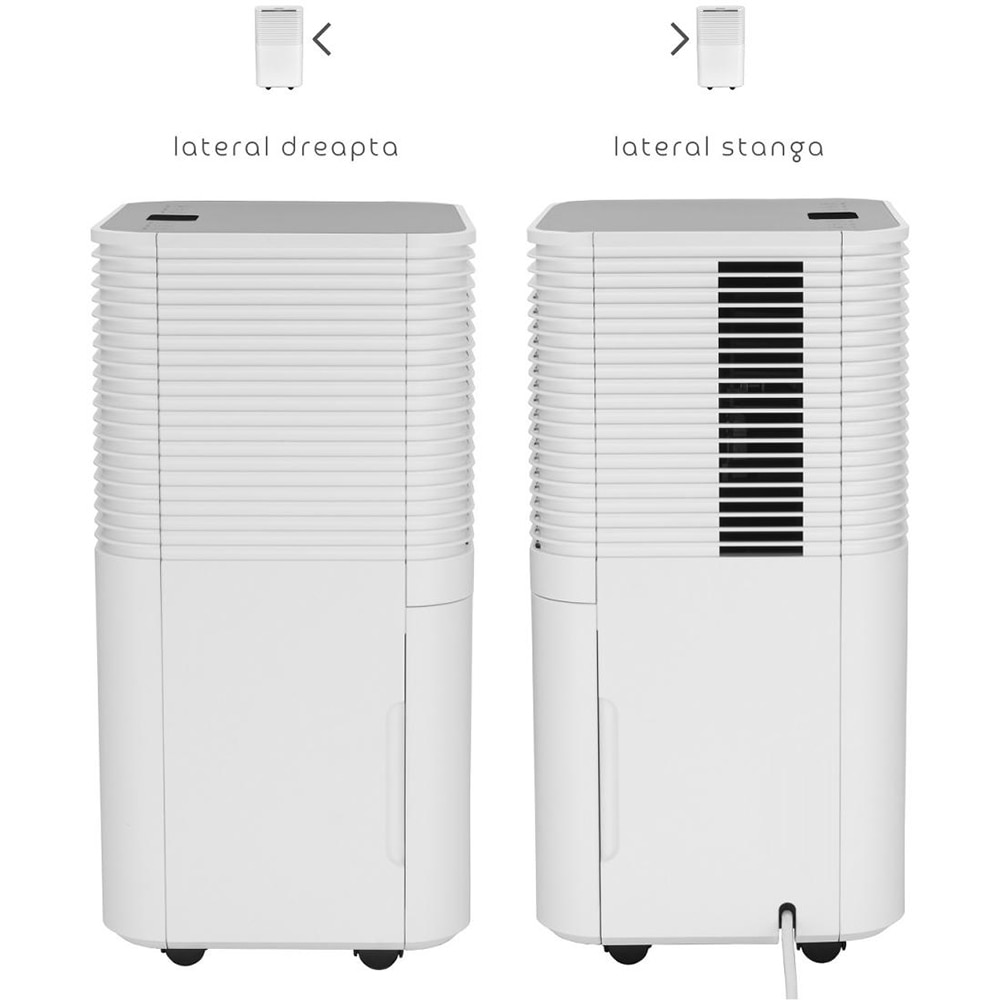 Dezumidificator aer Turbionaire EPI 12 WIFI, 12 l/zi, 200W, 120 m/h, timer, alb