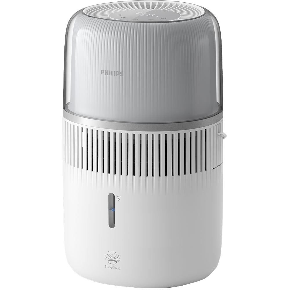 Umidificator PHILIPS HU5710/00, 4.5L,Wi-Fi, Tehnologie NanoCloud, alb