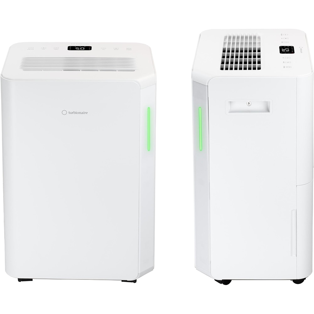 Dezumidificator aer Turbionaire REVI 20 WIFI ION, 20l/zi, 330W, Wi-Fi, 41dB, purificare prin ionizare, alb