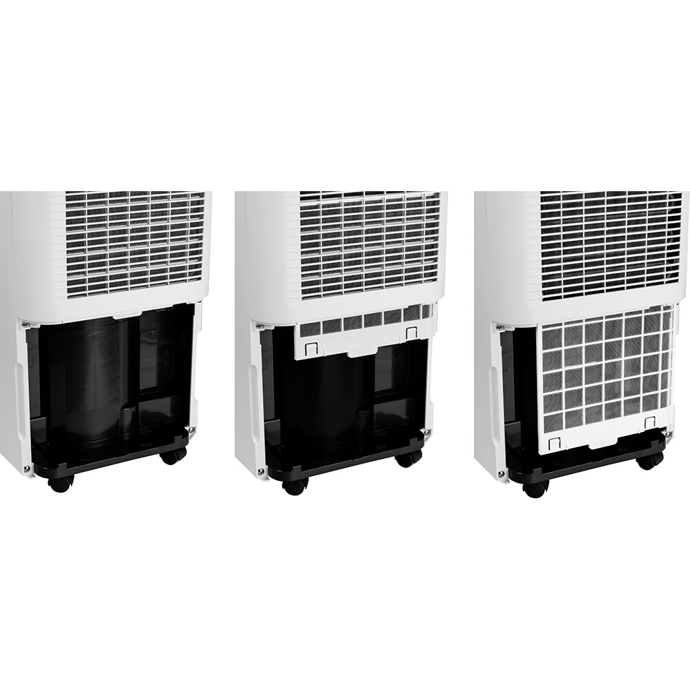 Dezumidificator Turbionaire SENSO N12 WiFi ION, 12 l/24h, Purificare prin Ionizare, Silentios 38 dB, Rezervor 2l, 120 m/h, alb