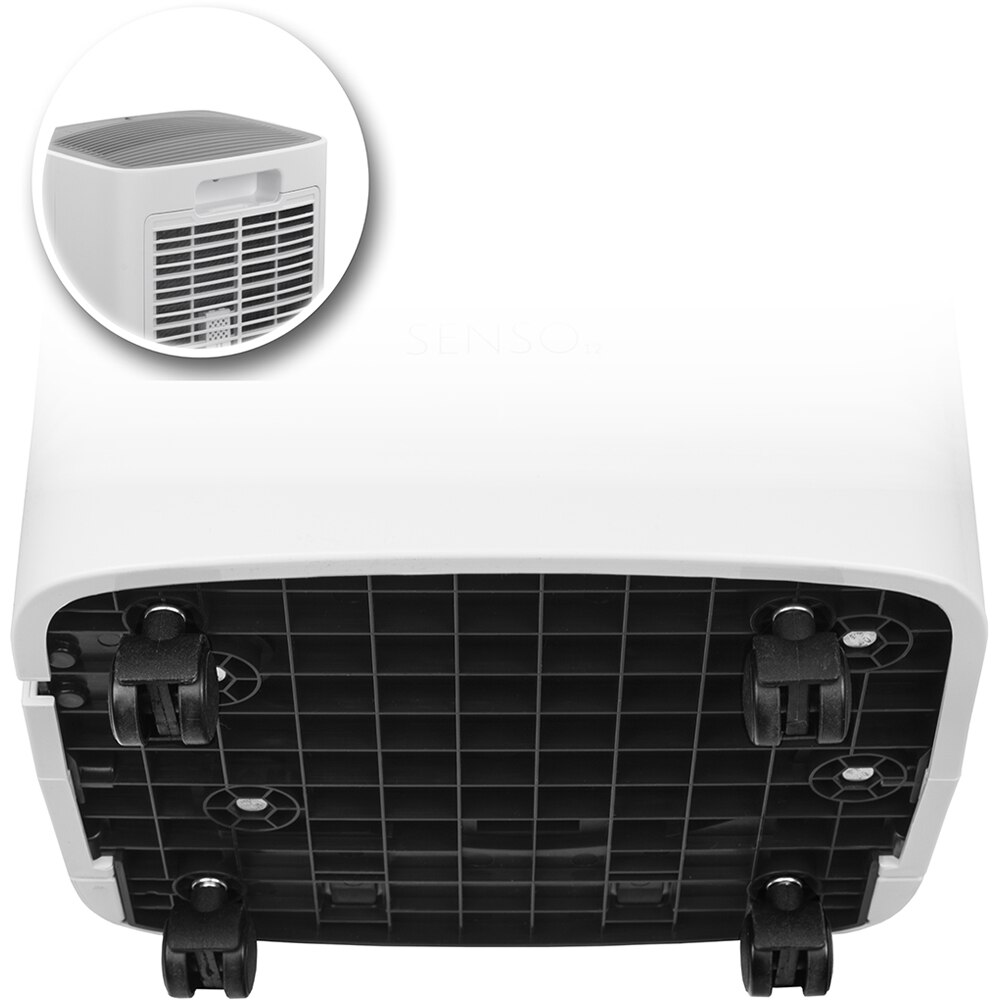 Dezumidificator si purificator aer TURBIONAIRE Senso13 WIFI Clean, 13l/zi, 195W, alb