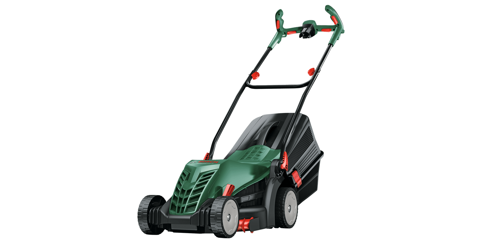 Masina de tuns gazon Bosch UniversalRotak 37-570, motor electric, 1400 W, latime taiere 37 cm, sac colector 40 L