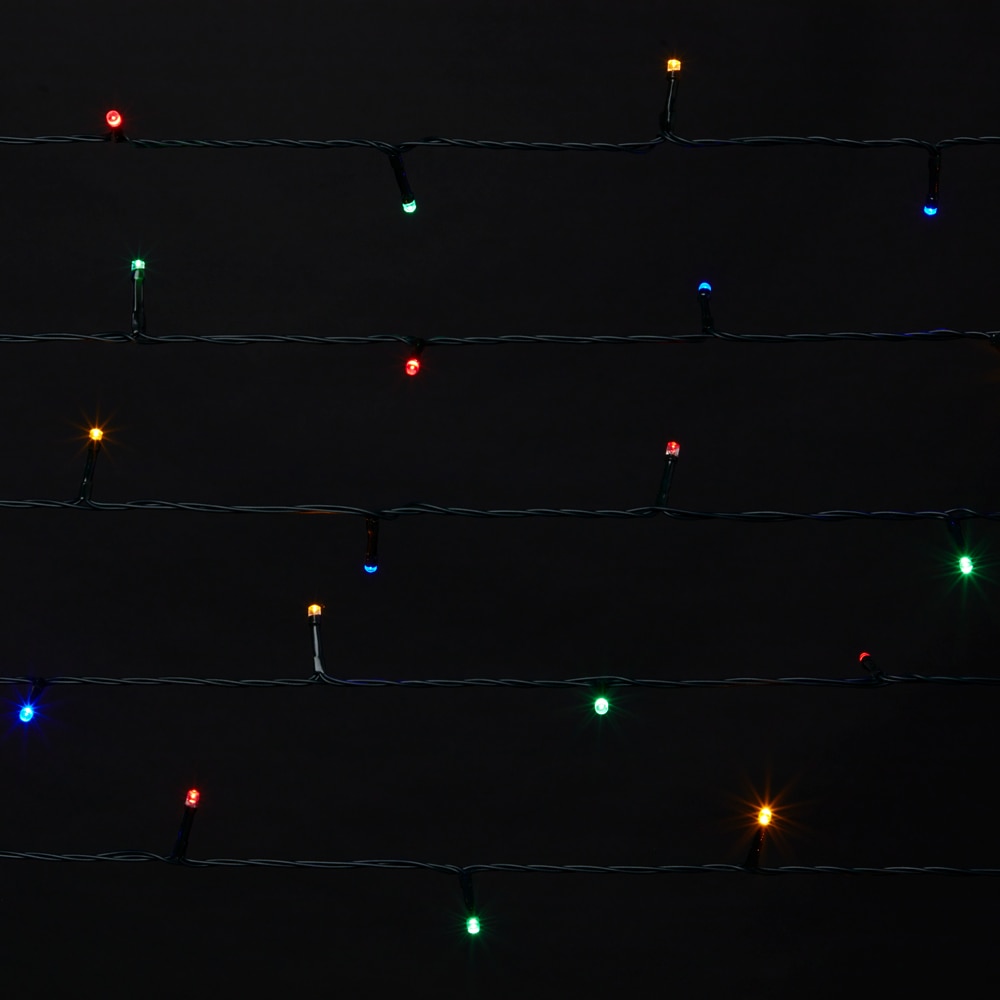 Instalatie Craciun interior/exterior, 120 LED-uri, 11.9 m, multicolor