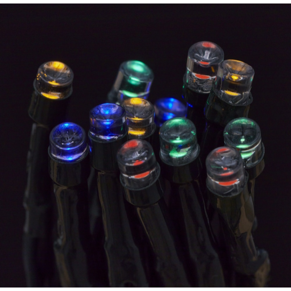 Instalatie Craciun interior/exterior, 120 LED-uri, 11.9 m, multicolor