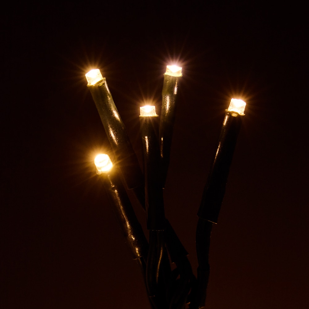 Instalatie Craciun interior/exterior, 2000 LED-uri, 36 m, alb cald