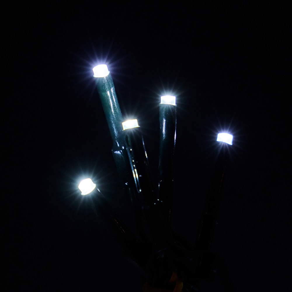 Instalatie Craciun compacta interior/exterior, 1500 LED-uri, alb rece