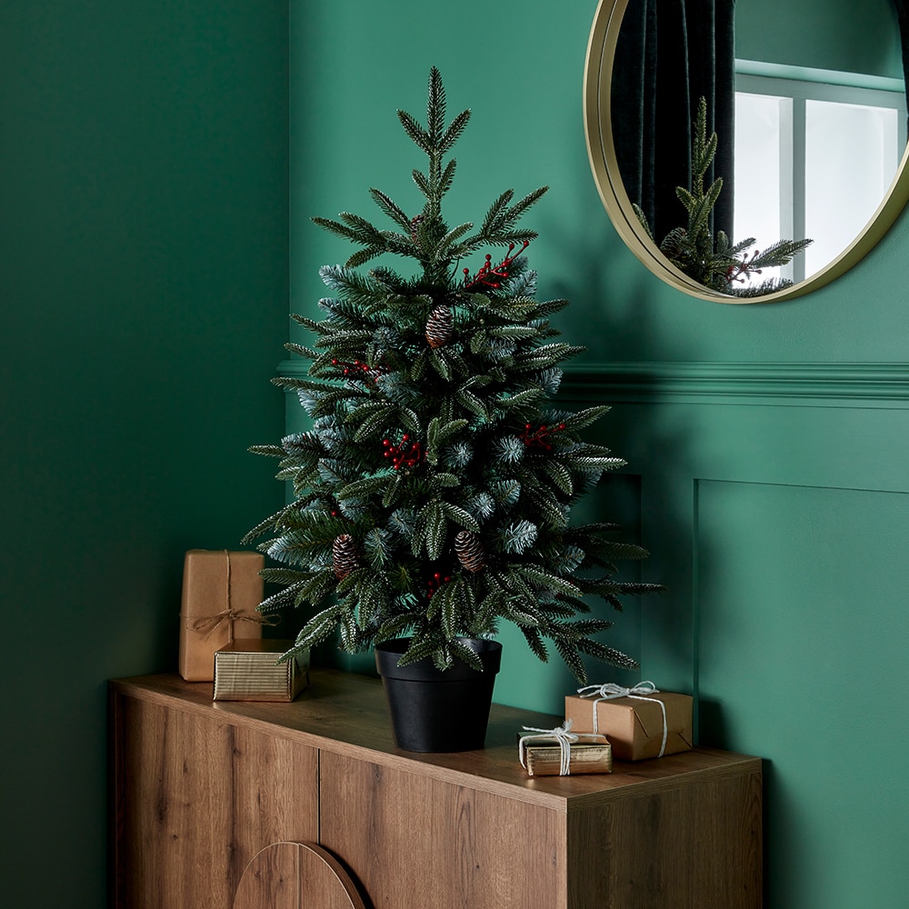 Brad artificial Blizen, 91cm, verde