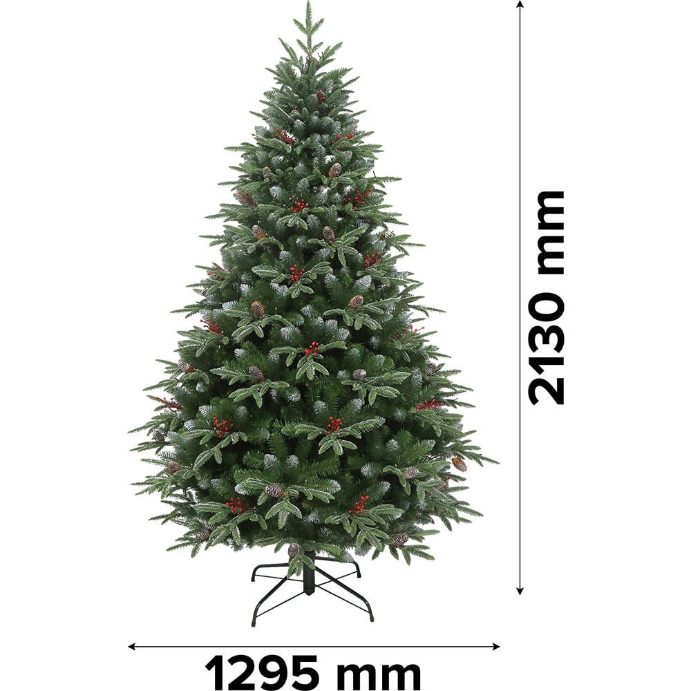 Brad artificial Blizen, 213cm, verde