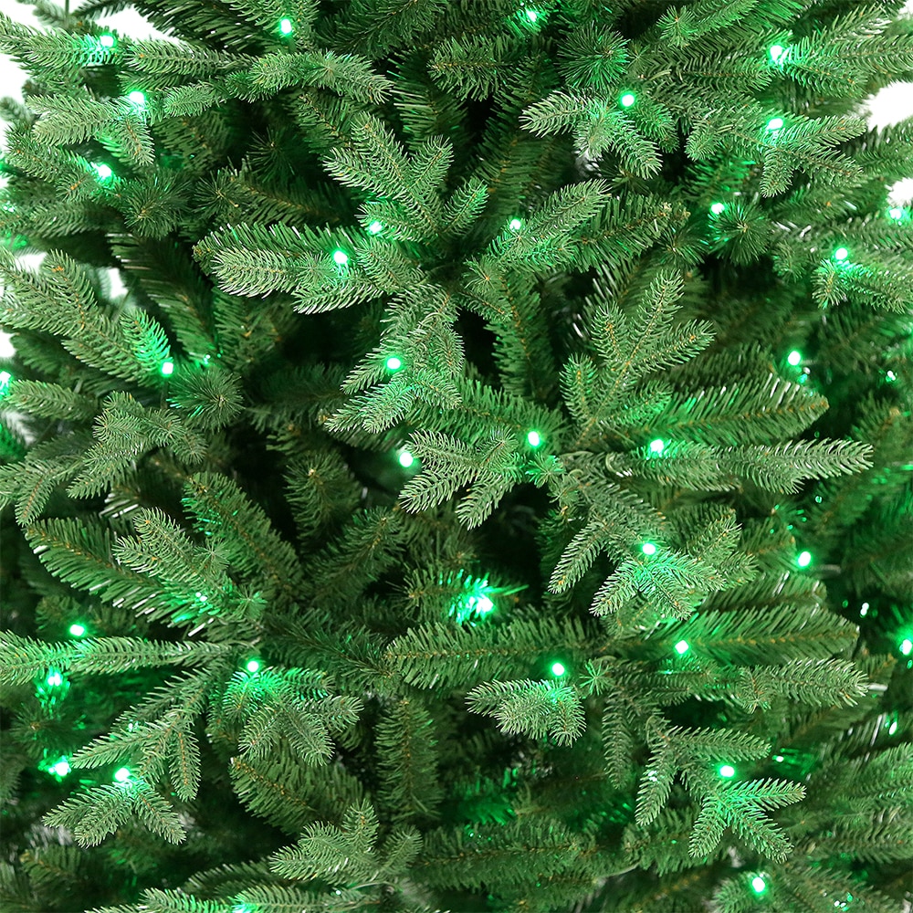 Brad artificial RGB, 300 led, 213cm, verde