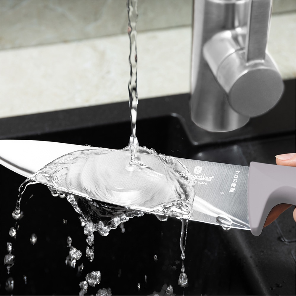 Set cutite BERLINGER HAUS BH/2960, 4 piese, otel, 9-20cm, gri