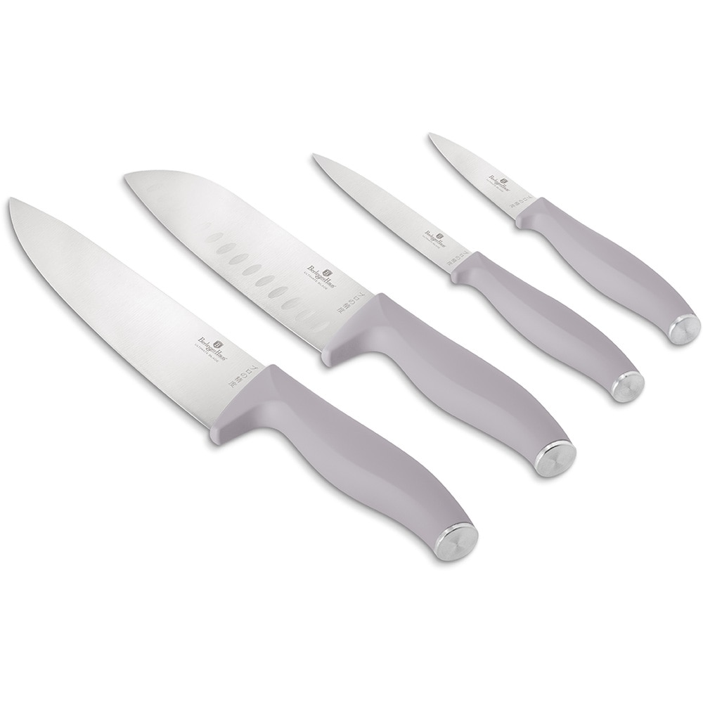 Set cutite BERLINGER HAUS BH/2960, 4 piese, otel, 9-20cm, gri