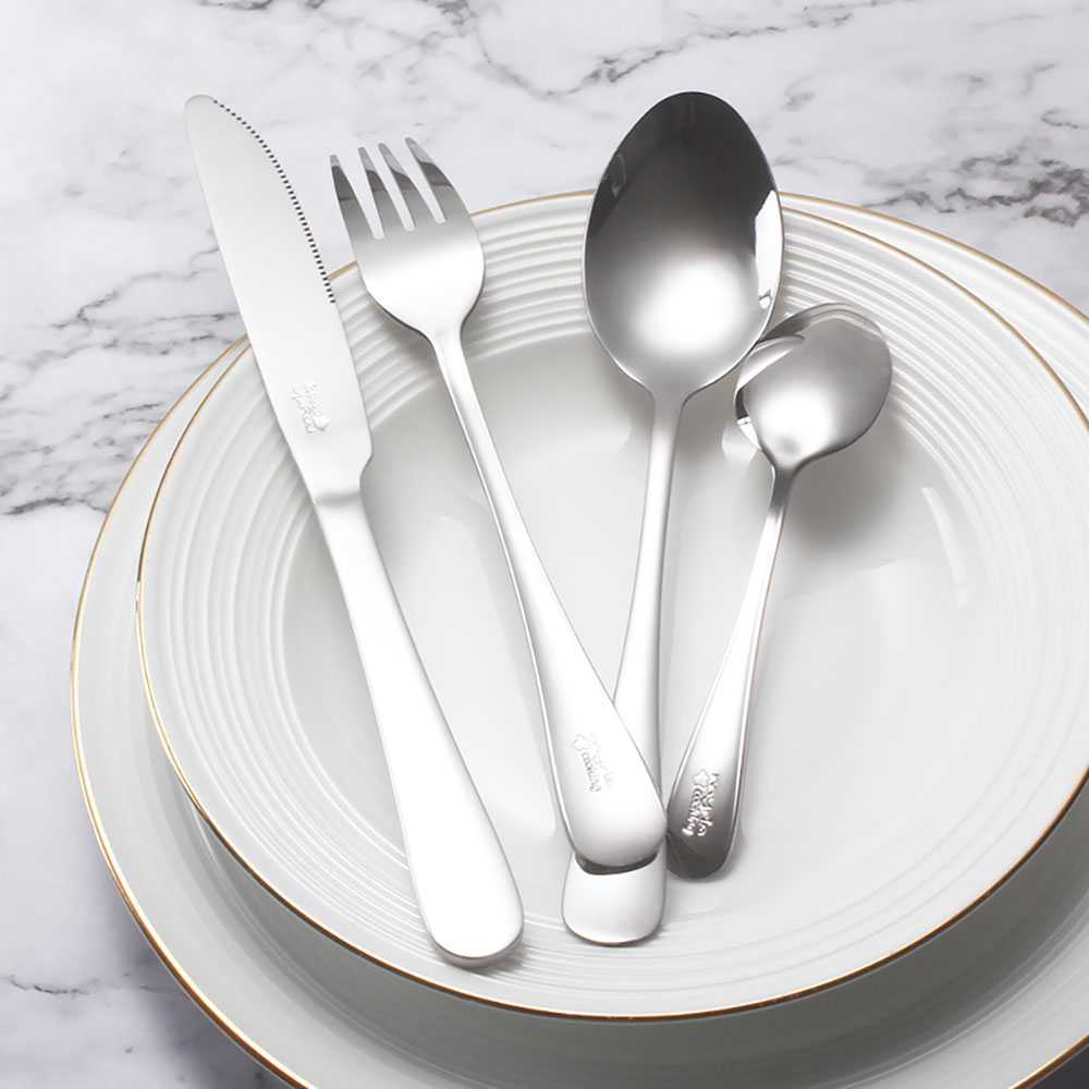 Set tacamuri MYRIA MC4014SV, 24 piese, inox, argintiu