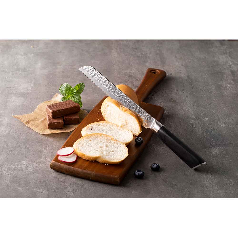 Set cutite MYRIA MC4054, 6 piese, otel inoxidabil, 8.5-20.8cm, negru