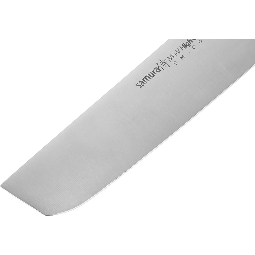 Cutit SAMURA Mo-V Nakiri SM-0043, 16.7cm, otel, negru